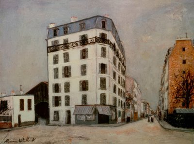 casas suburbanas de Maurice Utrillo
