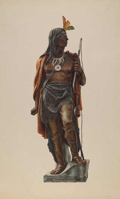 Indio de tienda de cigarros de Maurice Van Felix and Elizabeth Fairchild
