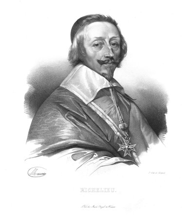 Cardenal Richelieu, c1820s de Maurin