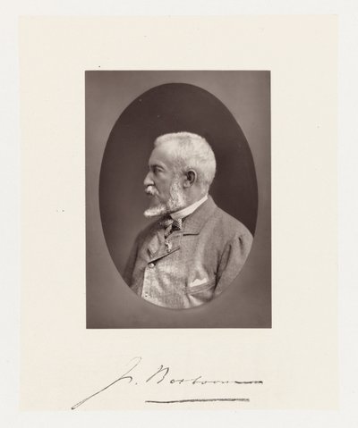 Retrato de Johannes Bosboom de Maurits Verveer (attributed to)