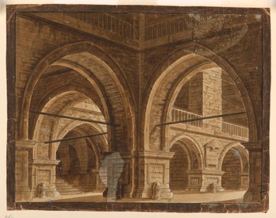 Diseño de Escenario, Interior de Gran Salón de Mauro Antonio Tesi