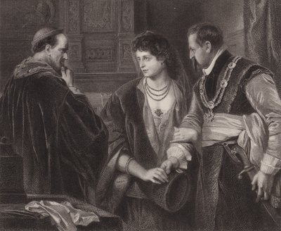 Shakespeare: El cuento de invierno (grabado) de Max Adamo