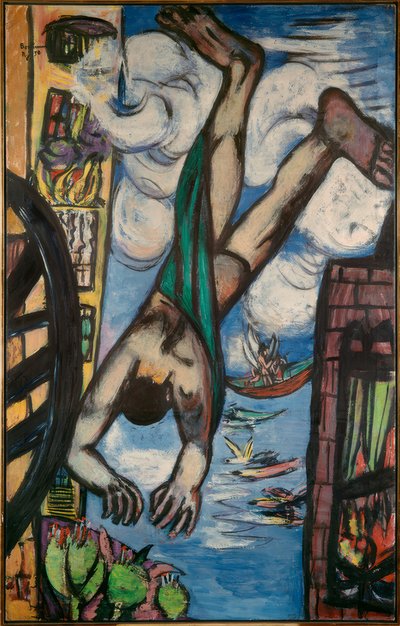 Cayendo de Max Beckmann