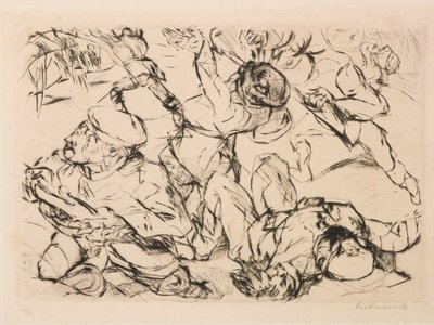 Agresión de Max Beckmann