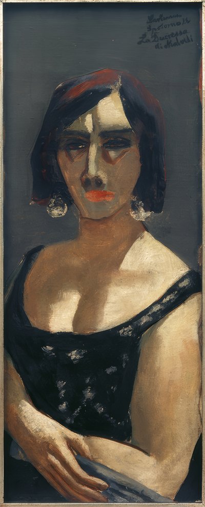 Retrato La Duquesa "di Malvedi" de Max Beckmann