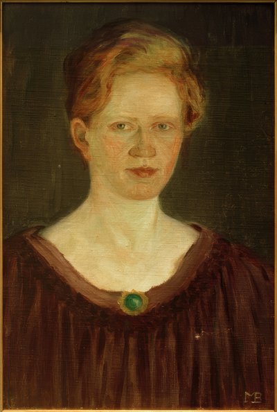 Retrato de la hermana de Max Beckmann