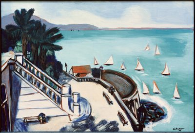 Vista desde la terraza en Monte Carlo de Max Beckmann