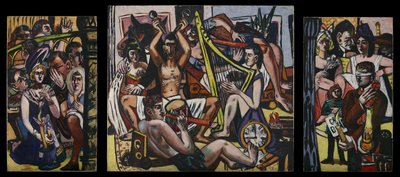 El farol del ciego de Max Beckmann