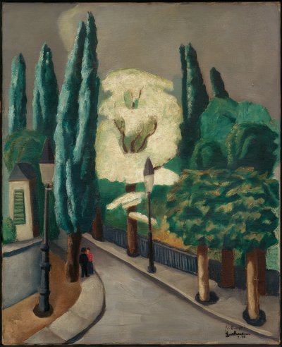 Acacia en Flor de Max Beckmann
