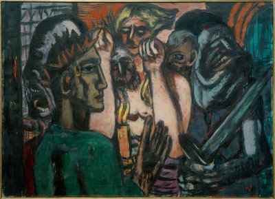 Cristo en el limbo de Max Beckmann