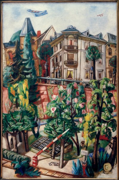 El Niza en Frankfurt de Max Beckmann