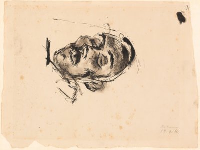Ruso muerto de Max Beckmann