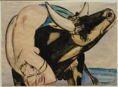 El rapto de Europa de Max Beckmann