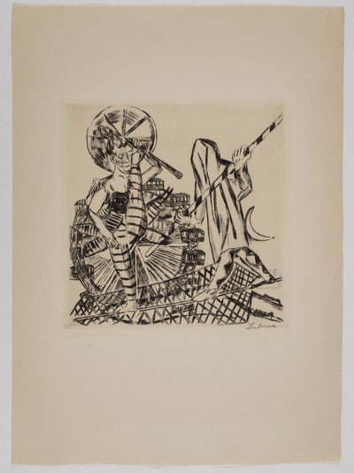 Los funambulistas de Max Beckmann