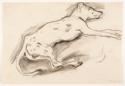 Perro con manchas negras de Max Beckmann