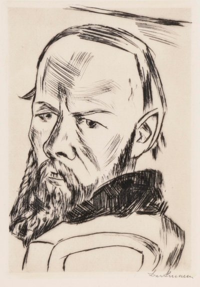 Dostoevsky II, 1921 de Max Beckmann