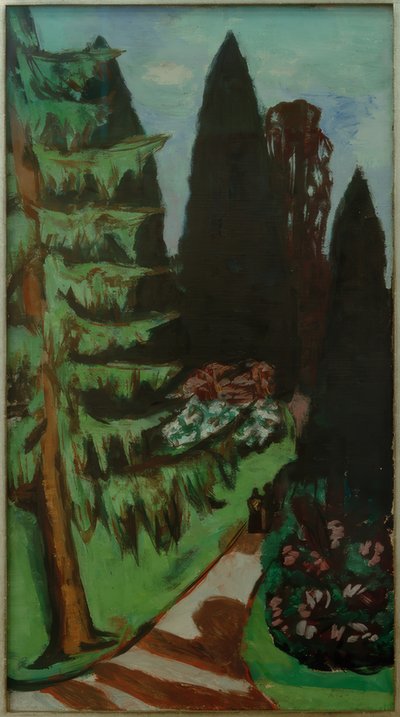 Cipreses de Eyckenstein de Max Beckmann