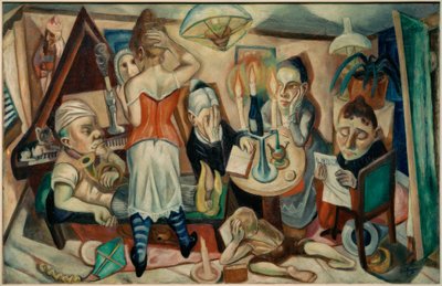 Retrato de familia de Max Beckmann
