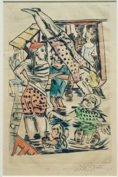 Baño de mujeres de Max Beckmann