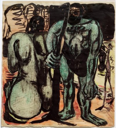 Gigantes de Max Beckmann