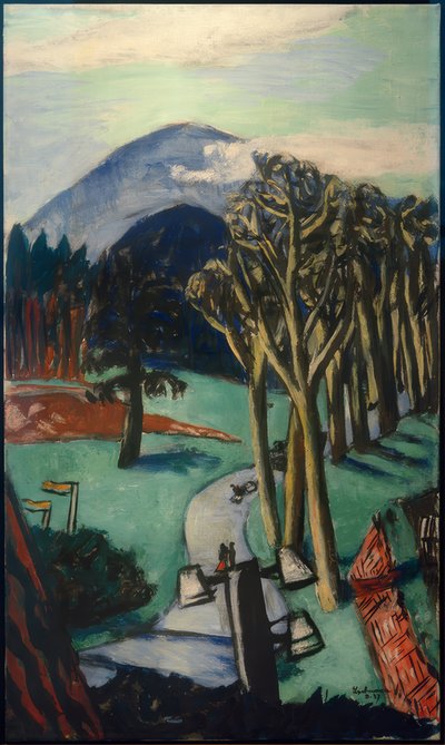 Campo de golf Baden-Baden de Max Beckmann