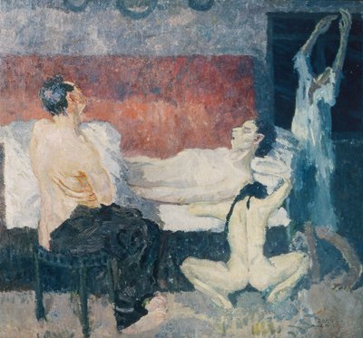 Gran Escena de Agonía de Max Beckmann