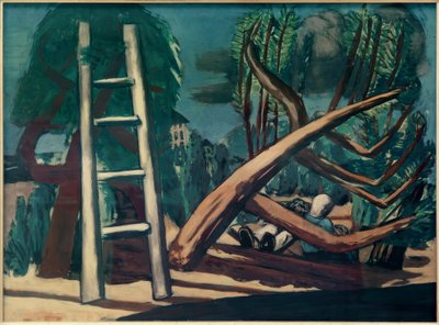 Gran Paisaje de Tormenta de Max Beckmann