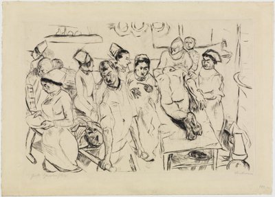 Gran operación de Max Beckmann