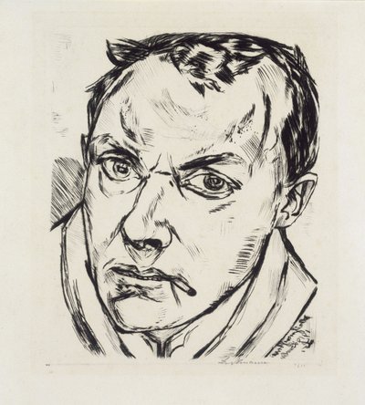 Gran autorretrato de Max Beckmann