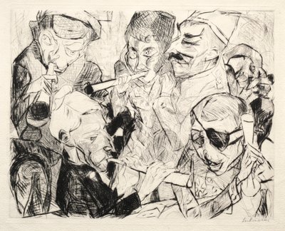 Happy New Year 1917 de Max Beckmann