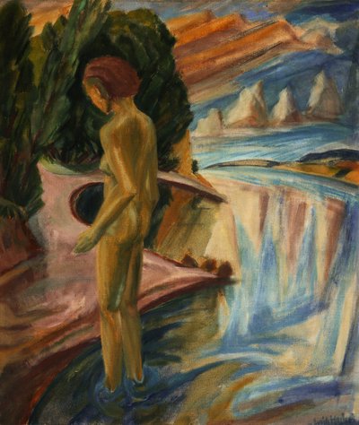 Cosecha del heno de Max Beckmann