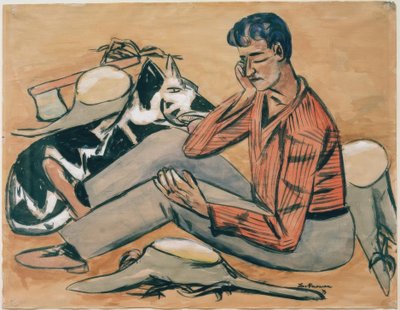 Leñador de Max Beckmann