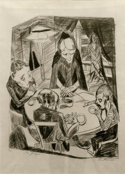 Hambre de Max Beckmann