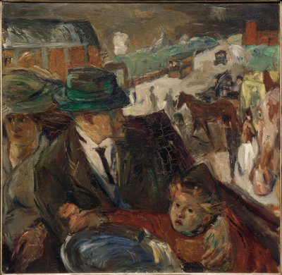 En el coche de Max Beckmann