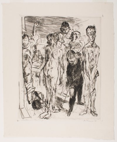 Inspección de Max Beckmann