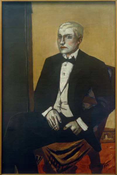 Joven argentino de Max Beckmann