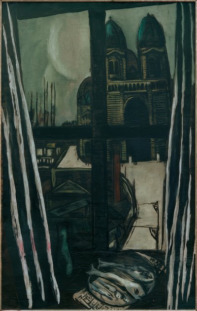 Iglesia en Marsella de Max Beckmann