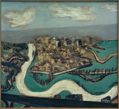 Paisaje de Saint-Germain de Max Beckmann