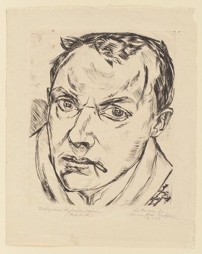 Gran autorretrato de Max Beckmann