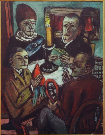 Los artistas con vegetales de Max Beckmann
