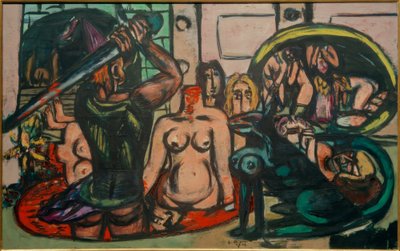 Perseo (Hércules) última tarea de Max Beckmann