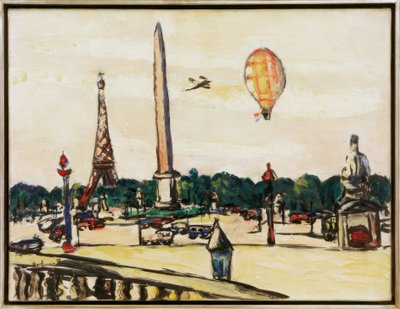 Place de la Concorde de Día de Max Beckmann