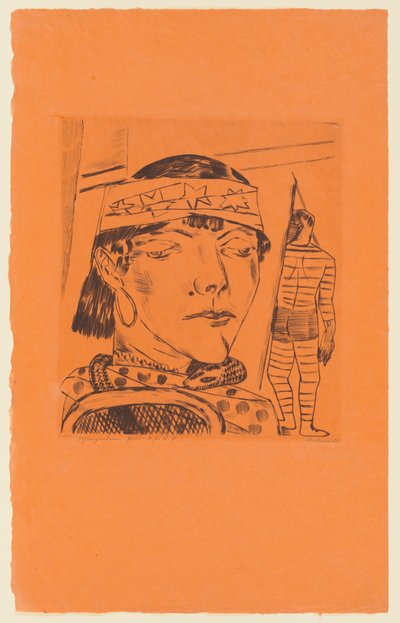 Tafel 10 der Serie: Jährlicher Jahrmarkt de Max Beckmann