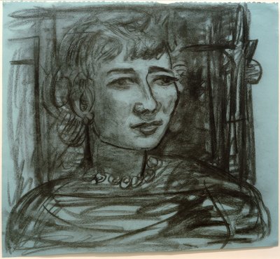 Retrato de Frances van Veen de Max Beckmann