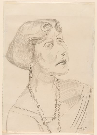 Retrato de Lilly von Schnitzler de Max Beckmann