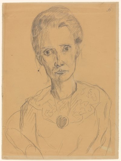 Retrato de una mujer de Max Beckmann