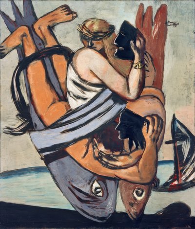 Viaje en el pez de Max Beckmann