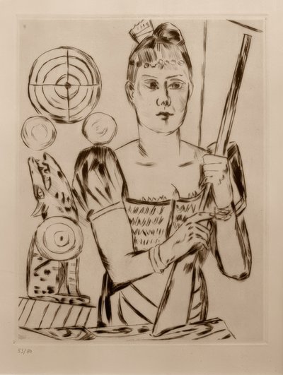 Tiro al blanco de Max Beckmann