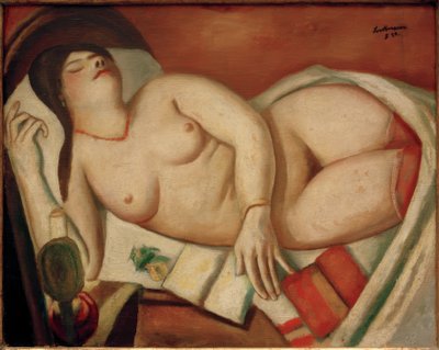 Durmiente de Max Beckmann