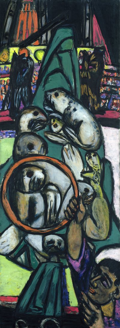 Focas en el circo de Max Beckmann